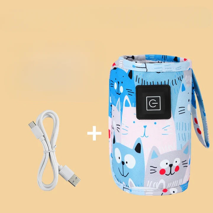 Mobile bottle warmer