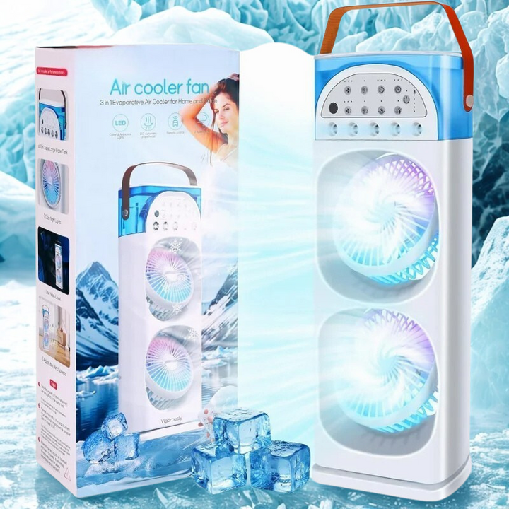 Mini Portable Airconditioner with Humidifier &amp; LED Light