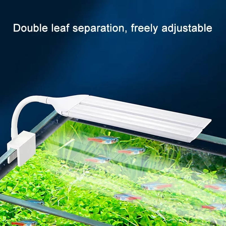 Super Bright Led Aquarium Light Clip On Full Spectrum Lamp For Fish Tanks &amp; Aquatic Plant Growth