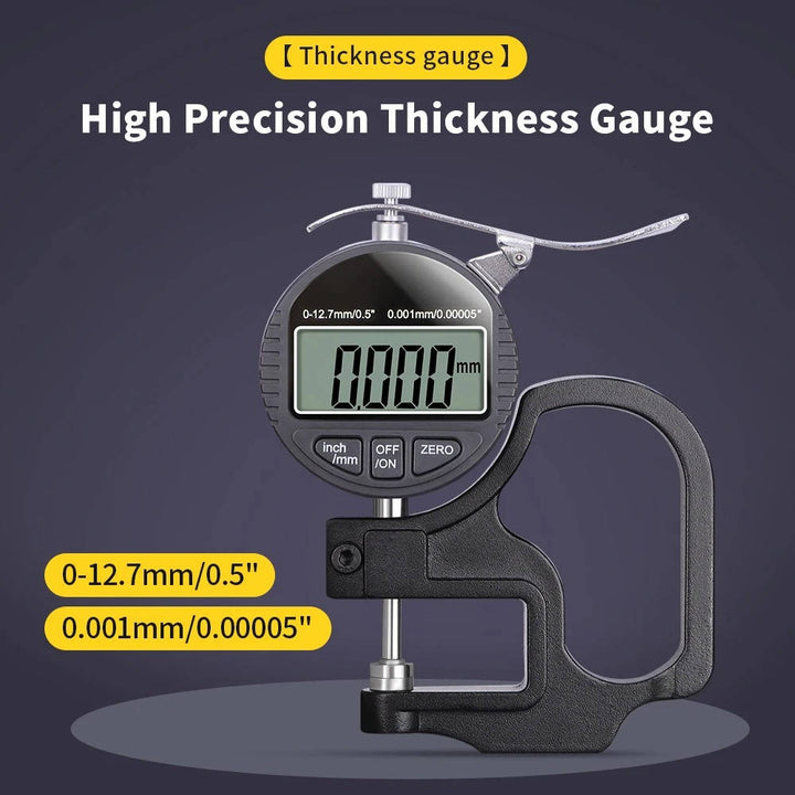 Thickness Gauge Measure Thickness Of Paper Cloth Metal 0.001mm