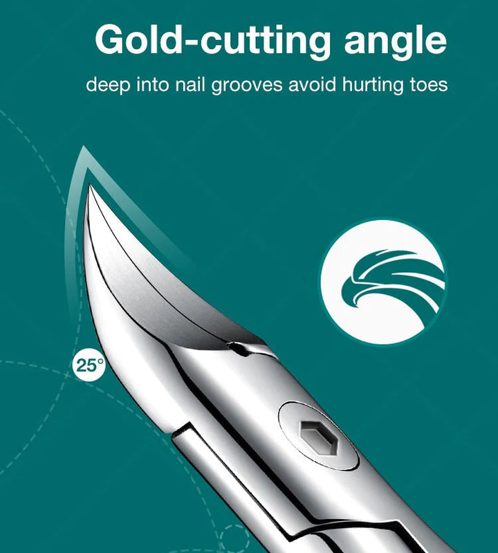 Easy-Use Toenail Clippers for Seniors - Perfect for Thick &amp; Ingrown Nails