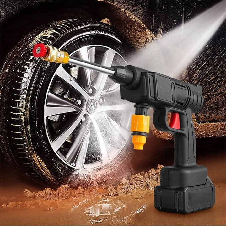 Cordless Portable High Pressure Spray Water Gun Set | Ideal for Cleaning Cars, Patios &amp; Garden Furniture